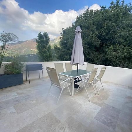 Appartement Duplex Entre Mer Et Montagne Feliceto 80 M² Balcon Εξωτερικό φωτογραφία